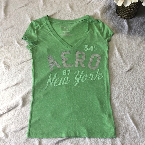 2 aero super soft v-neck tees - Picture 4 of 5